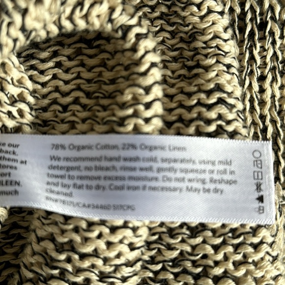 Eileen Fisher Loose Knit Long Pull Over Sweater - Picture 9 of 9